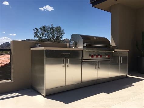 modular stainless steel outdoor kitchen cabinets|stainless steel countertops outdoor kitchen.